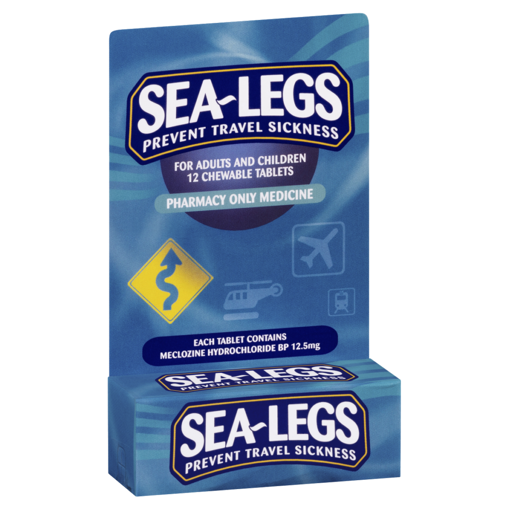 Sea-Legs Prevent Travel Sickness 12 Tablets